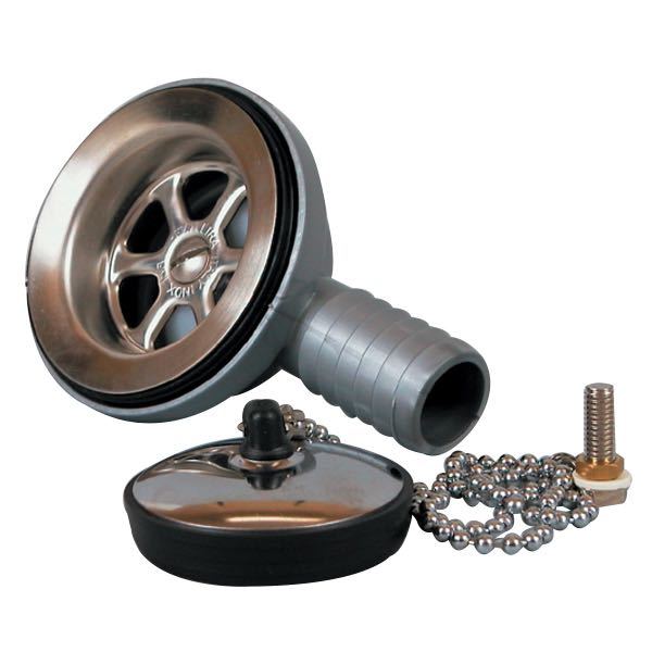 "Afløbsstuds vinkel 1"" hul Ø70mm"