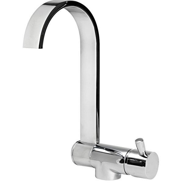 Faucet "slim" with mixer cold/hot
