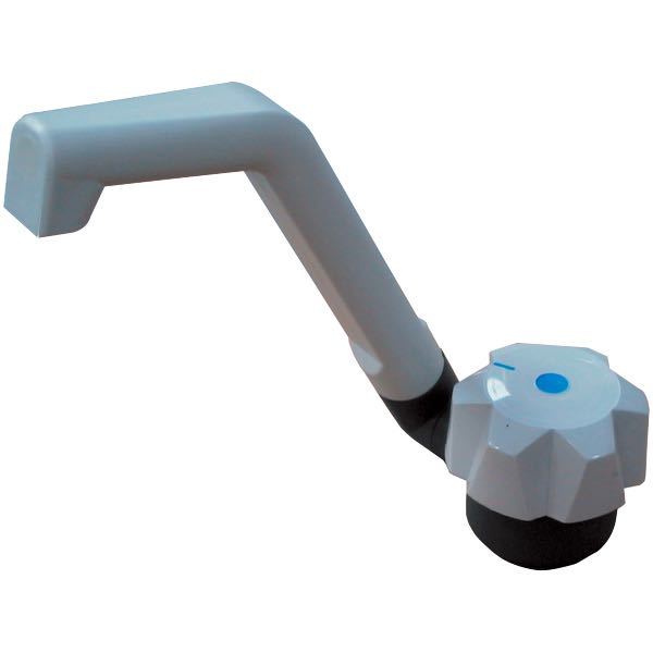 Faucet electric single gray