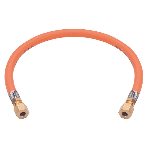 Gas hose 0.6m to 8mm pipe at both ends