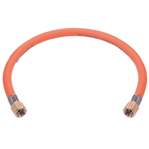 Gas hose 80 cm, 1/4" loop at both ends