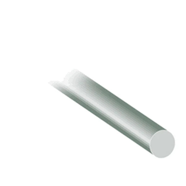 Bainbridge Batten Round 14mm Dia White 6m