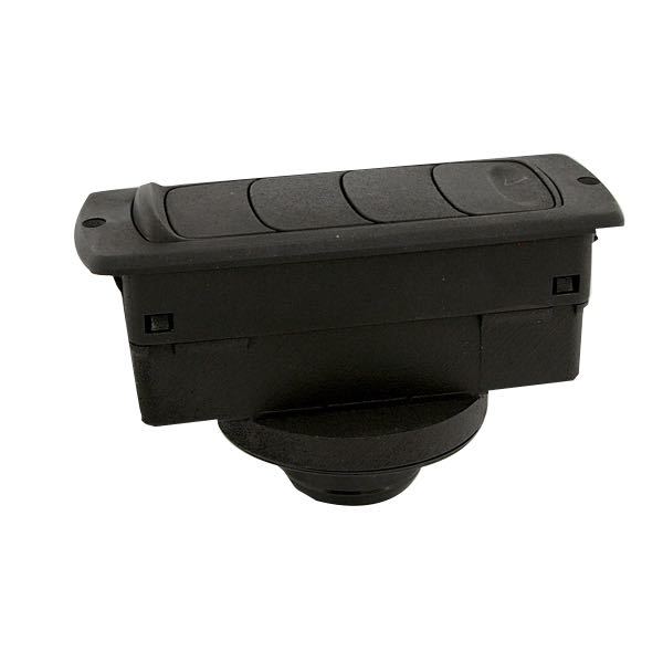 Window nozzle with lid 134 x 52 with straight Ø55mm connection