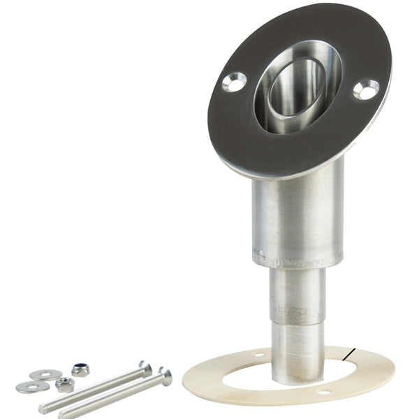 Hull feedthrough angled Ø 24mm