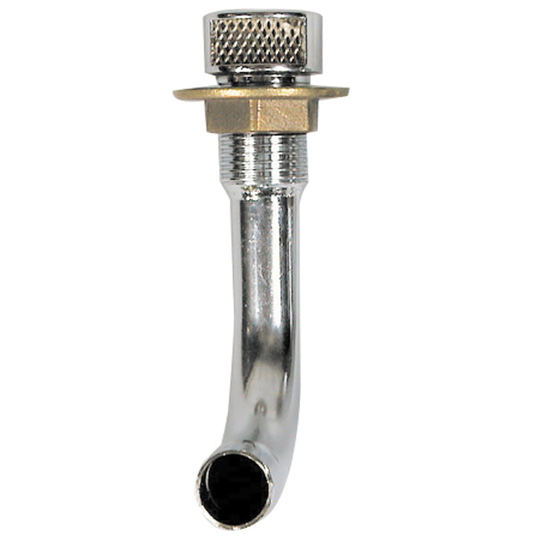 Tank vent chrome-plated brass 90 degrees for 16mm hose
