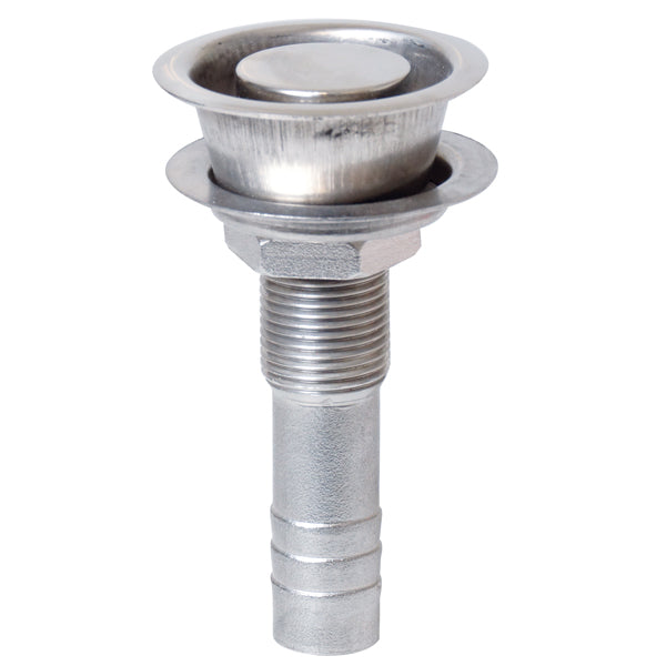 Tank vent RF steel straight 16mm