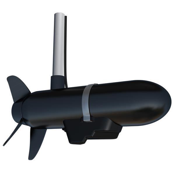 Spotlight scan transducer with heading sensor