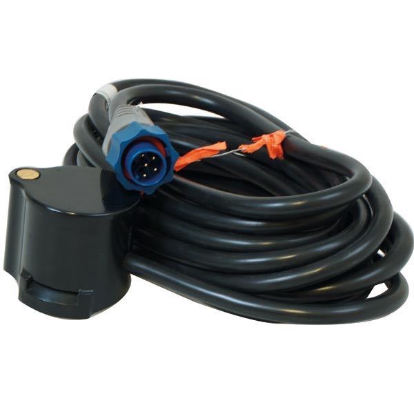 Puktransducer - 83/200khz m/temperatur HDS,LCX,LMS, blå 7-P