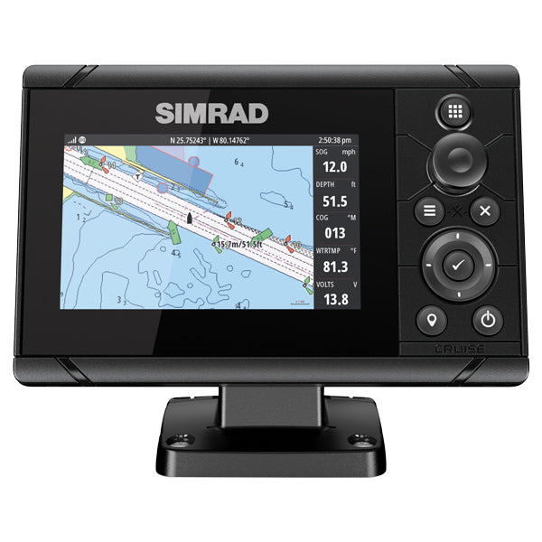 Simrad Cruise 5" with 83/200 stern transducer
