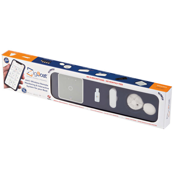 Glomex ZigBoat kit, Gateway, dongle, Battery and water sensor