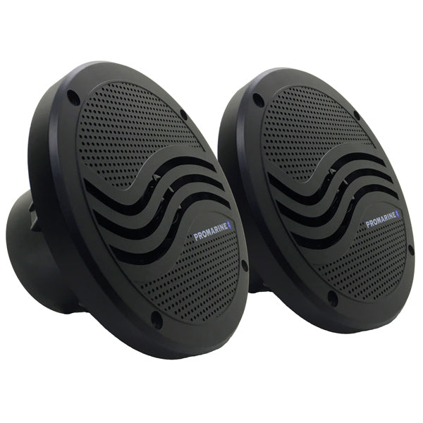 Promarine bluetooth speaker black starter kit 6.5" 150W