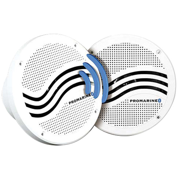 Promarine bluetooth speaker white starter set 6.5" 150w