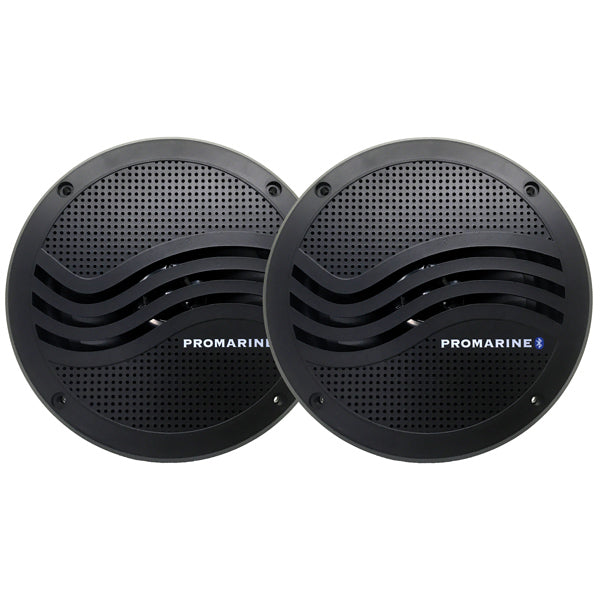 Promarine bluetooth speaker slave black set 6.5" 150w
