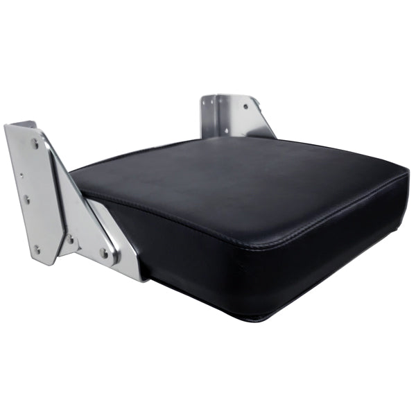 ESM Klappsitz schwarz/Carbonschwarz 41 x 45,7 11,5 cm