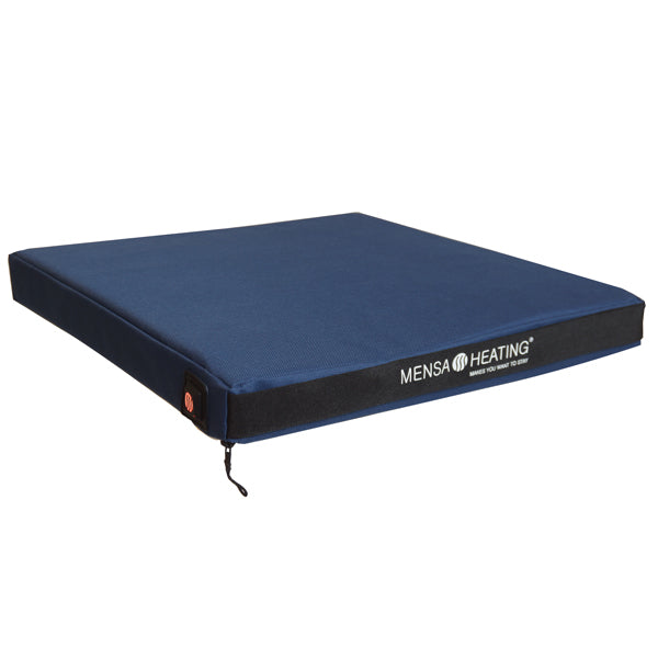 Cushion with heat, navy and 10,000mAh power bank
