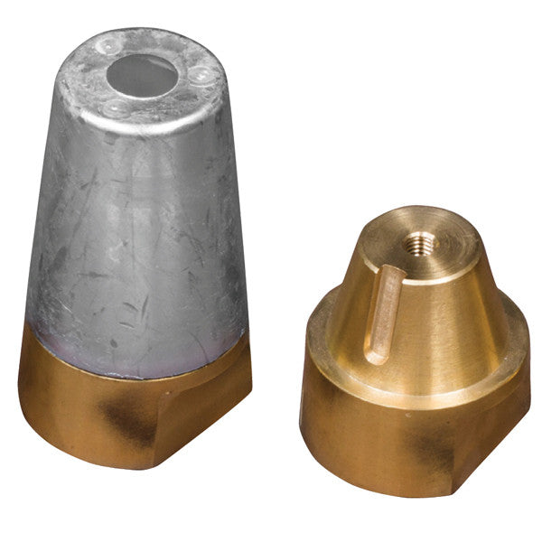 1852 Zinkmøtrik med gevind