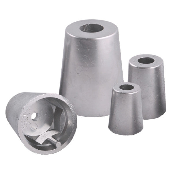 1852 Zink til sekskantet aksel møtrik aksel