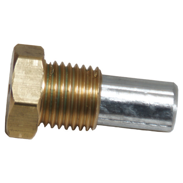 1852 Martec zinkanode komplet 1/4" L:15mm Ø10mm