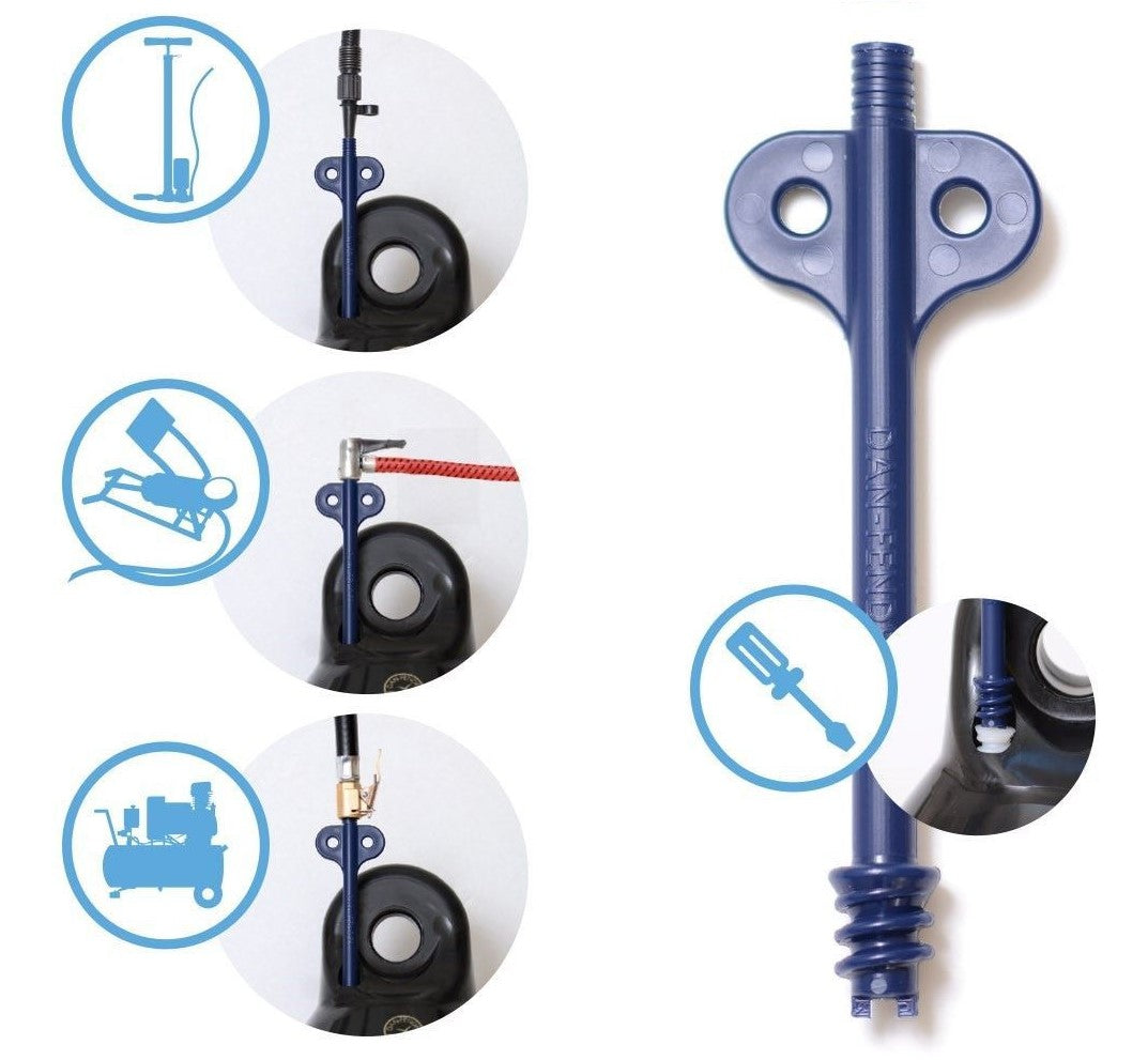 Dan-Fender-Adapterset mit 10 Adaptern