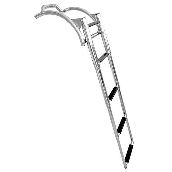 Swimming ladder for inflatable boat with 4 telescopic steps l-119/40cm b-29cm