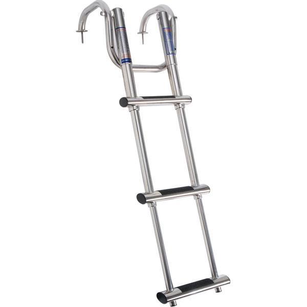 Bathing ladder 3 steps, foldable with telescope