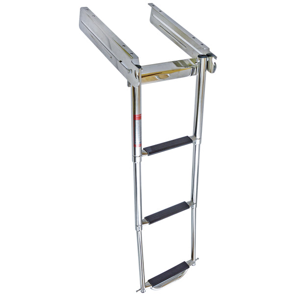 Badestige rustfri i kassette 3 trin