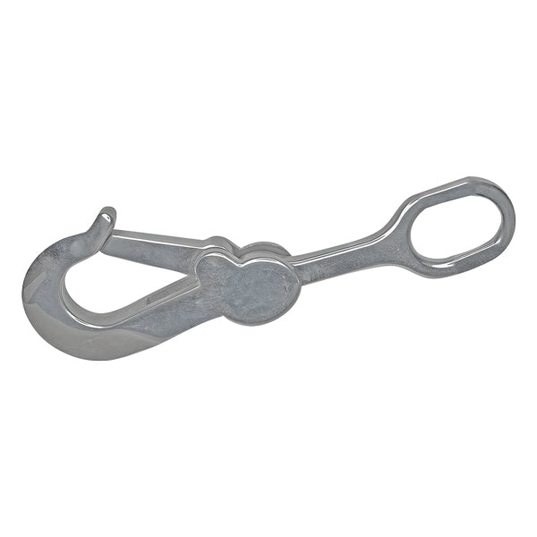 Biegehaken aus Edelstahl AISI 316, Bruchfestigkeit 2500 kg