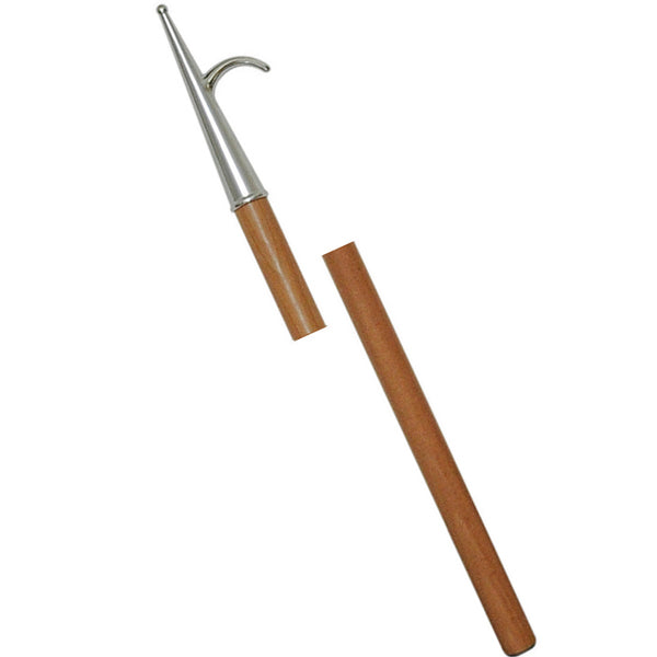 Bådshage lakeret træ Ø30mm bådshagespids RF