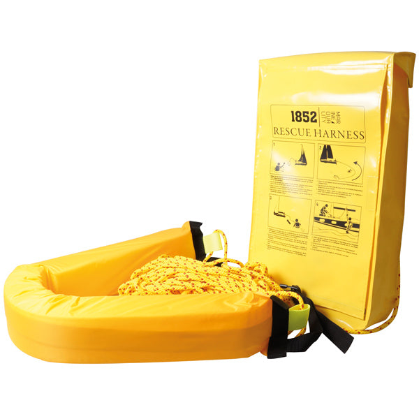 1852 mand over board sæt med 40m line hvid betræk