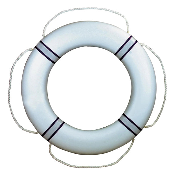 Lifebuoy white with reflective navy FP 380 without throw line