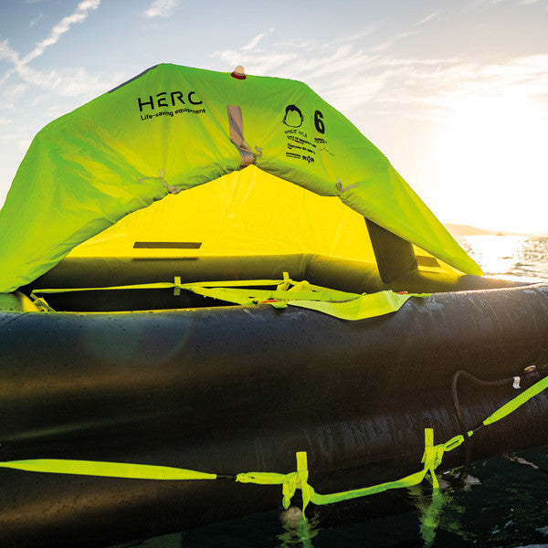 Hero Redningsflåde ISO 9650-1 OFFSHORE i container i 4, 6, 8 eller 10 personers