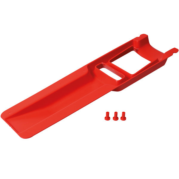 Hand paddle red abs plastic