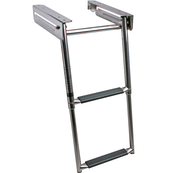 Badestige teleskop i kassette til platform