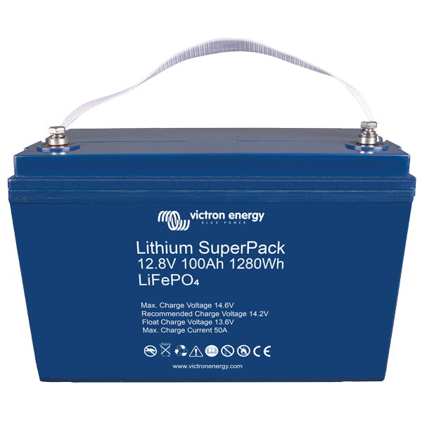 Victron lithium SuperPack 12V eller 25,6V