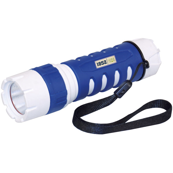 1852 Taschenlampe 3W LED l-13cm Ø30mm IP67 exkl. Batterien