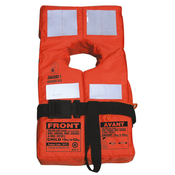 Life jacket solas approved lsa code 2010 -str. 15-43 kg