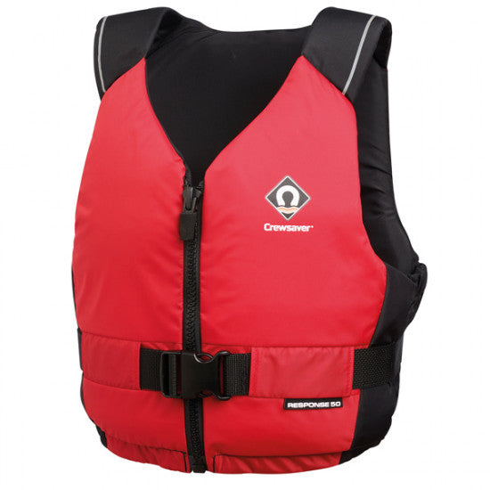 Crewsaver Response 50N flydevest Rød, M/L brystmål 99-111cm