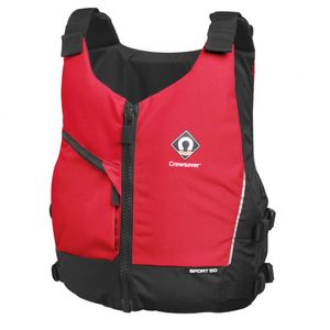 Crewsaver Sport 50N flydevest Rød XL brystmål 111-124cm
