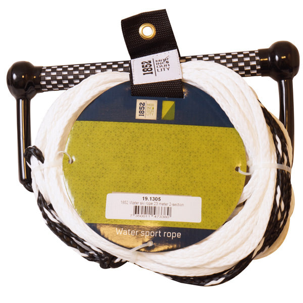 Waterskiline grip w/alu. 2 sections