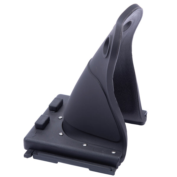 Water ski binding heel