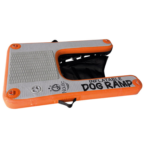 Oppustelig hunderampe 54kg