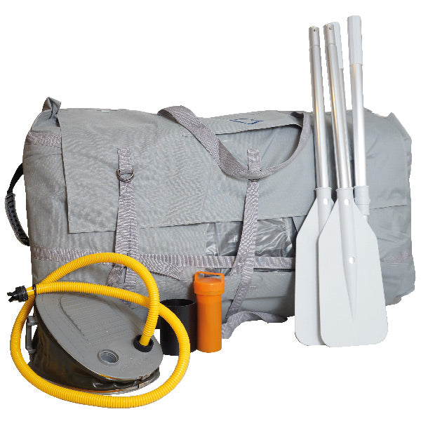 Aquaquick gummibåd Hunter HD1.2 med aluminiums dørk 270cm