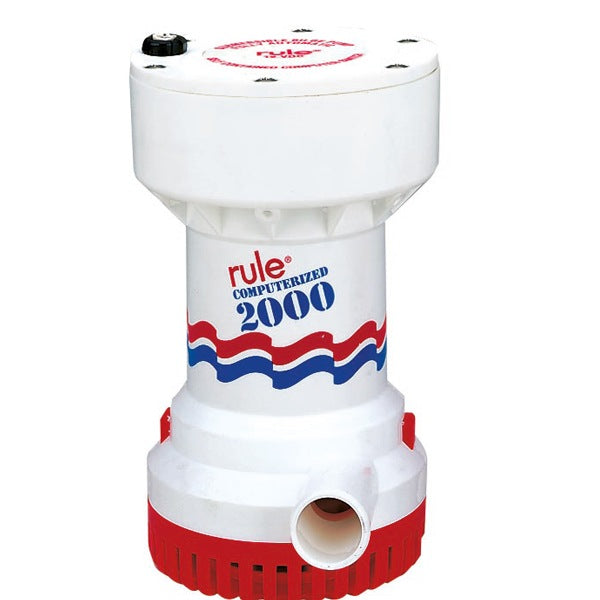 Rule 2000 GPH Standard Automatische Bilgenpumpe, 12 V
