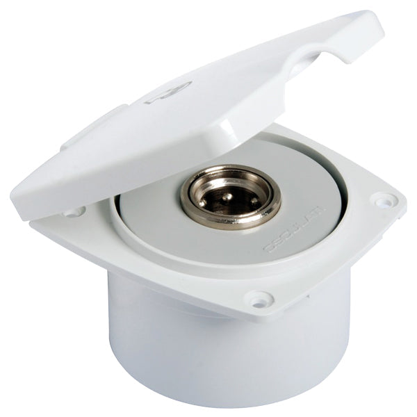 Water outlet white "new edge"