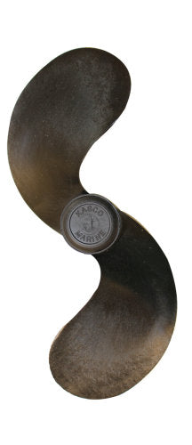 Kasco-Propeller 2-Blatt für 0,5-PS-Motoren, links