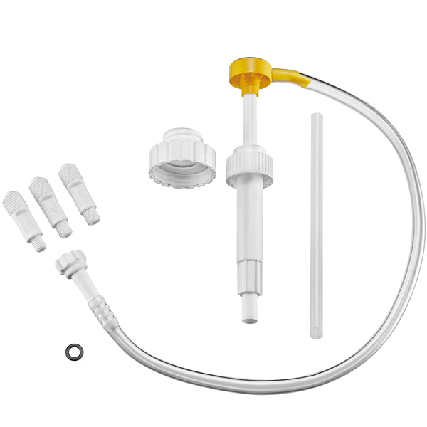 Gear oil pump with hose for outboard motor