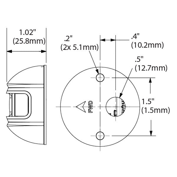 Attwood LED lanternesæt 2nm