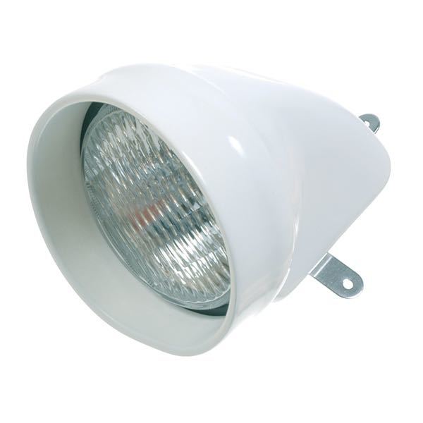 Mastleuchte weiß 12V 35W 108mm