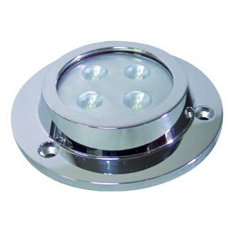 Underwater light attachment 8-30V 4 LED blue