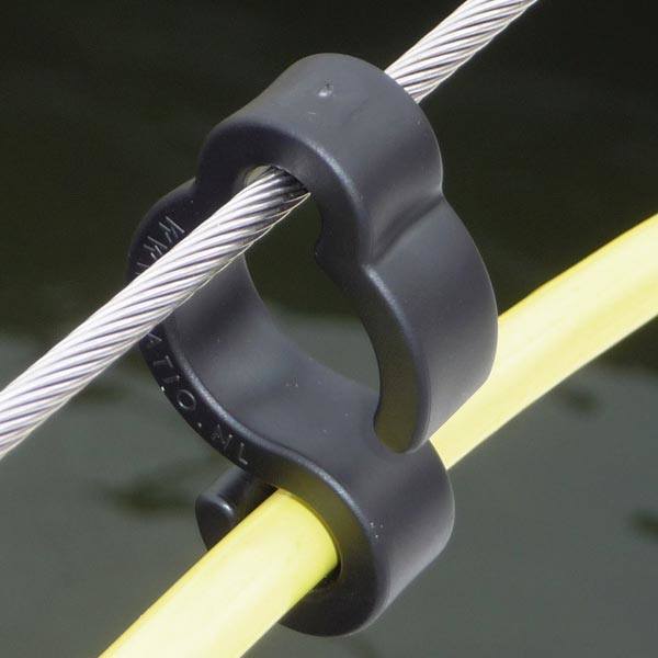 Kabelhalter für Suchscheinwerfer, Beutel mit 6 Stück